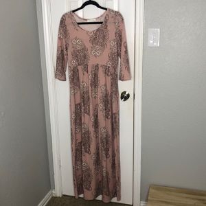 Pink Maxi dress